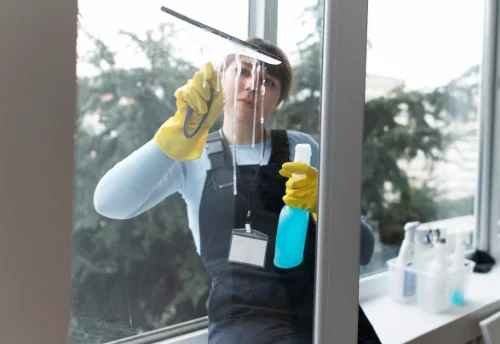 Nettoyage de vitres intérieures et extérieures à Créhen